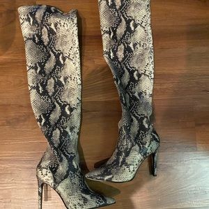 Jessica Simpson over knee boot